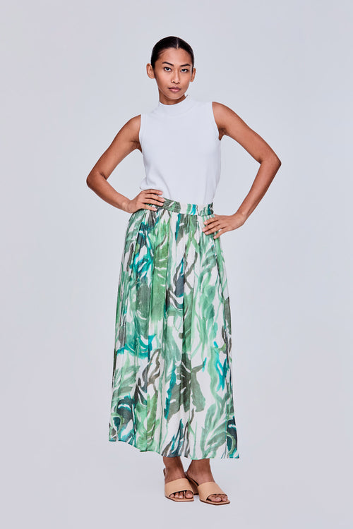color:GREEN FLORAL