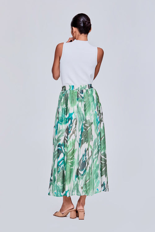 color:GREEN FLORAL