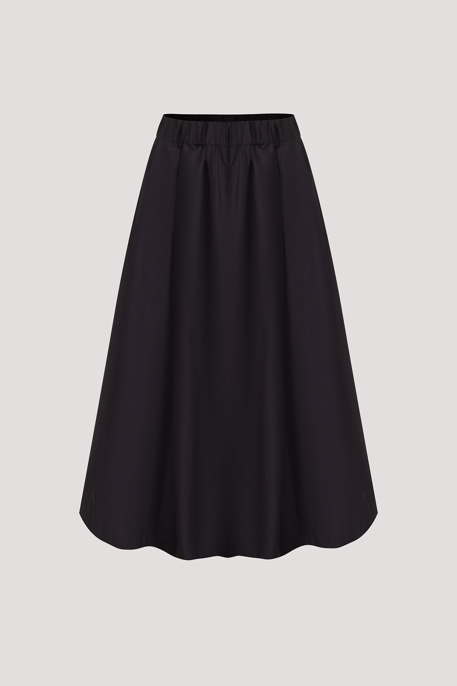 Pleats Detailed Flare Skirt – SANS & SANS Singapore