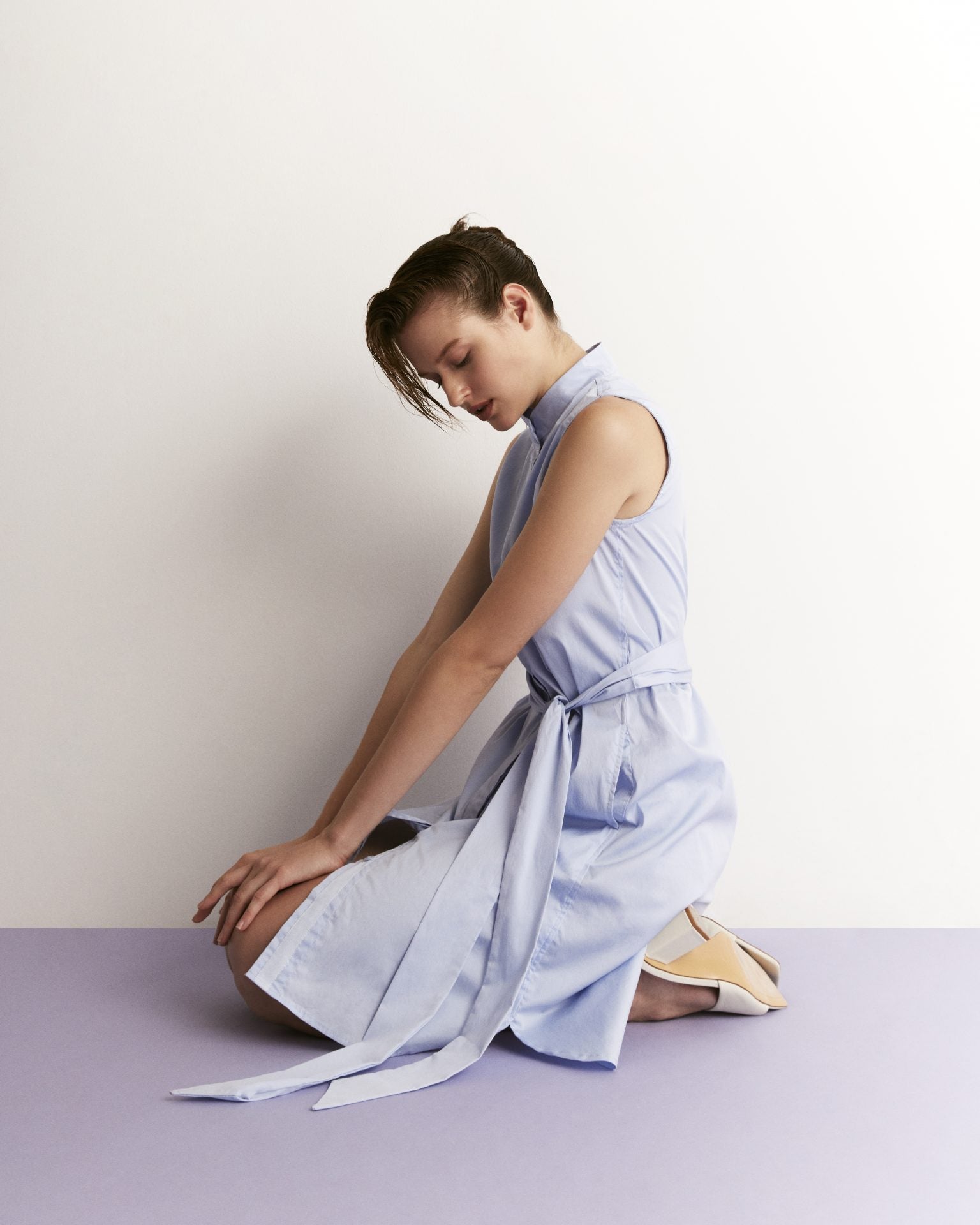 Roll-Up Cuffed Pull Up Pants