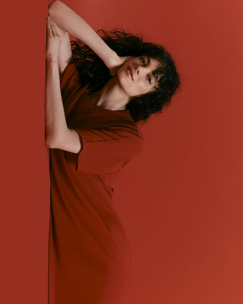 Dolman Sleeve-like Dress