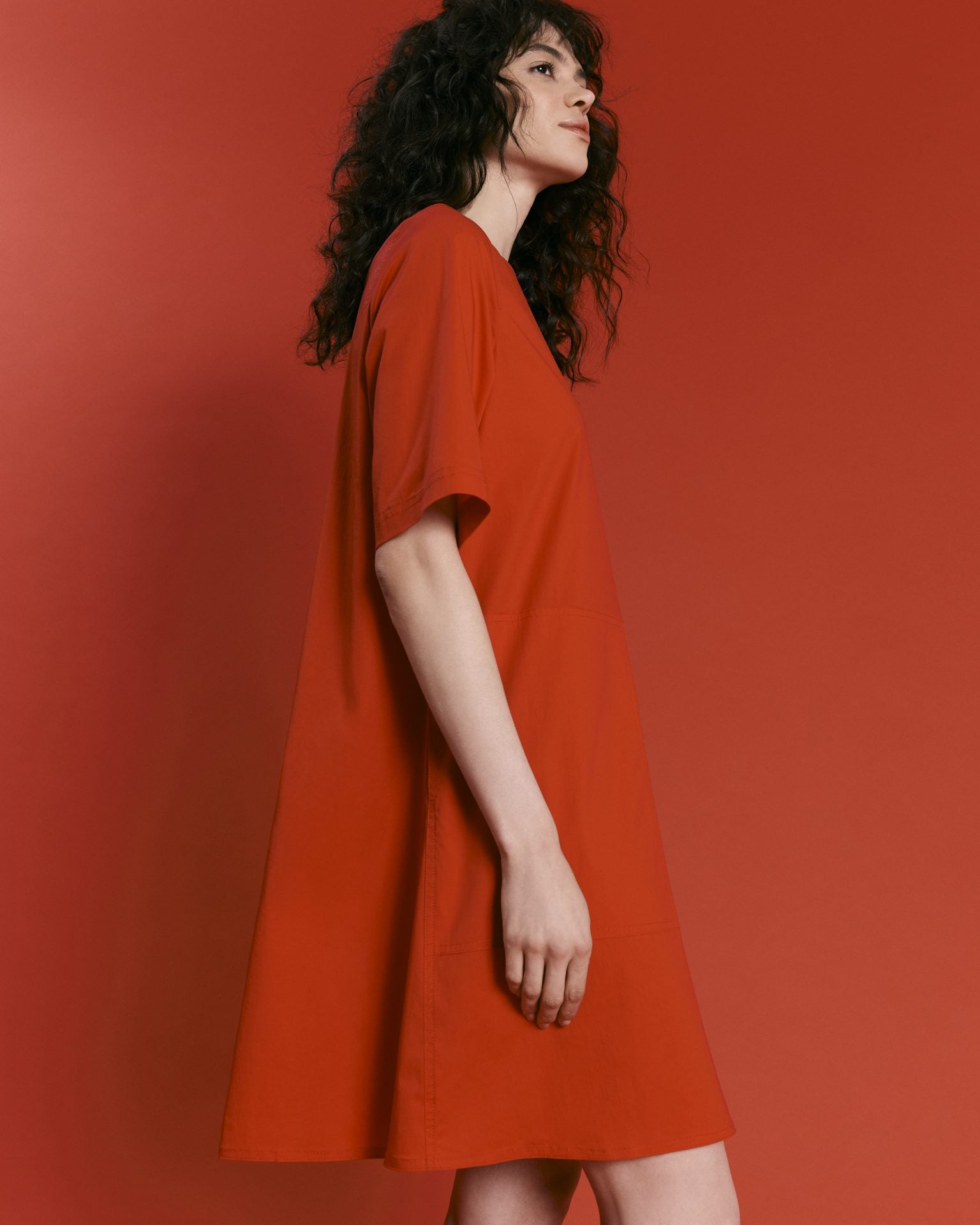 Dolman Sleeve-like Dress