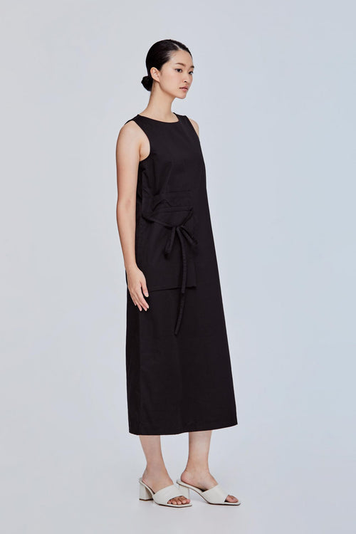 Cotton Placket Skirt