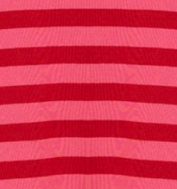 Contrast Fabric Striped Knit