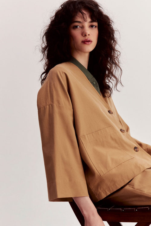 Flap-pockets Jacket
