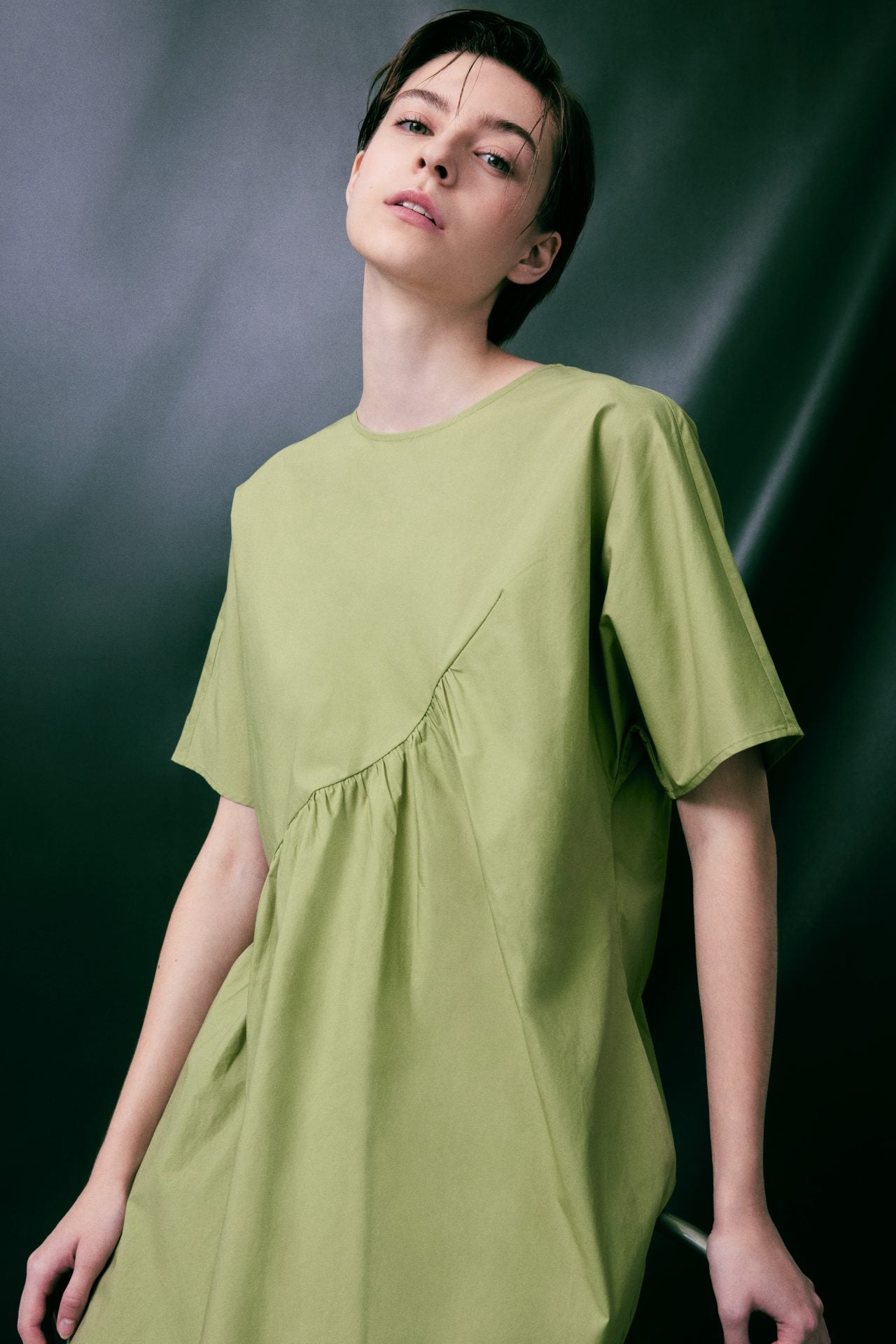 Gather Detailed Dress